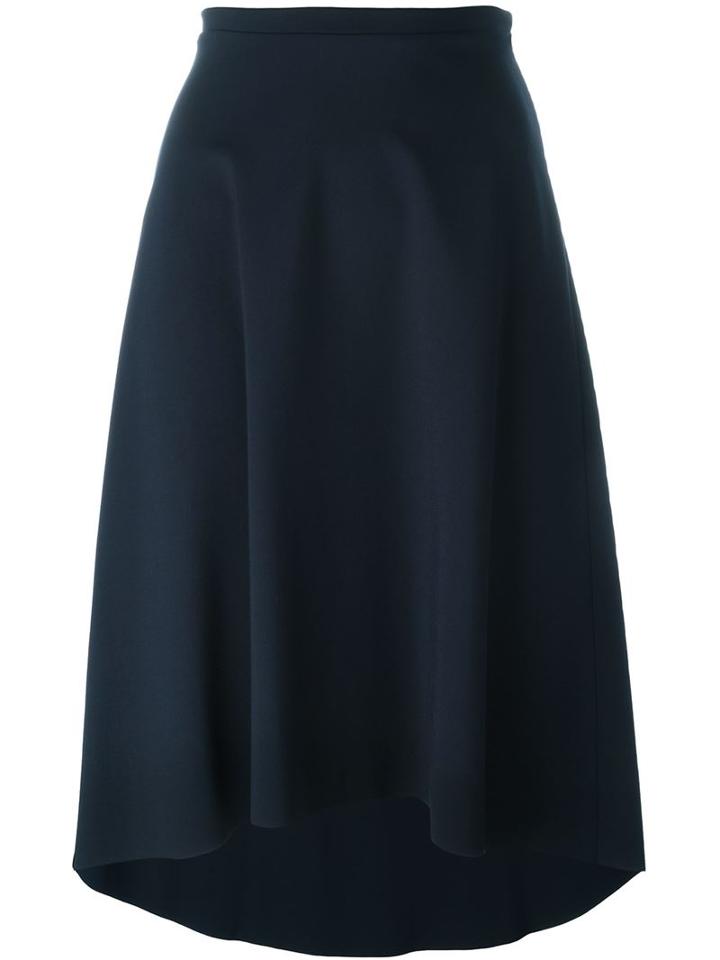 Dorothee Schumacher Flared Skirt, Women's, Size: 3, Blue, Polyamide/spandex/elastane/viscose