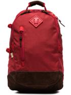 Visvim Red Cordura 20l Suede Backpack