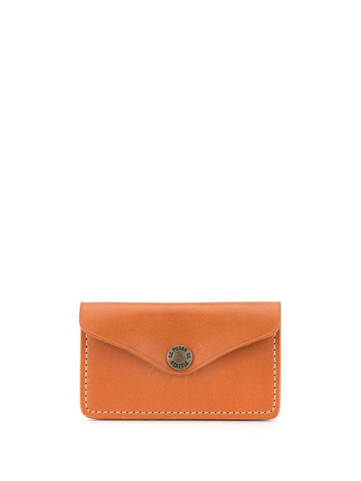 Filson Bridle Leather Snap Wallet - Brown