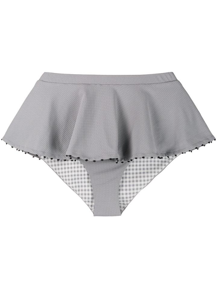 Marysia French Gramercy Bikini Bottoms - Grey