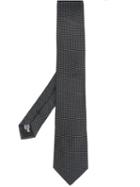 Emporio Armani Patterned Tie - Black
