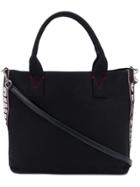 Pinko Embellished Brand Tote Bag - Black