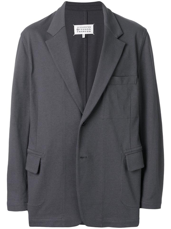 Maison Margiela Relaxed Blazer Jacket - Grey