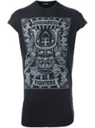 Dsquared2 Japan Fighters Printed T-shirt