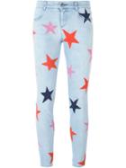 Stella Mccartney Skinny Boyfriend Star Jeans, Women's, Size: 29, Blue, Cotton/spandex/elastane