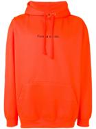 F.a.m.t. Graphic Print Hoodie - Orange