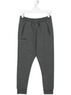 Dsquared2 Kids - Logo Tracksuit Bottoms - Kids - Cotton/viscose - 16 Yrs, Grey