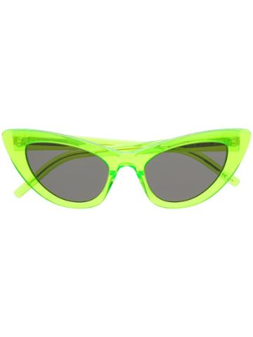 Saint Laurent Eyewear New Wave Sl 213 Lily Sunglasses - Green