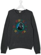 Kenzo Kids Jungle Sweater - Grey