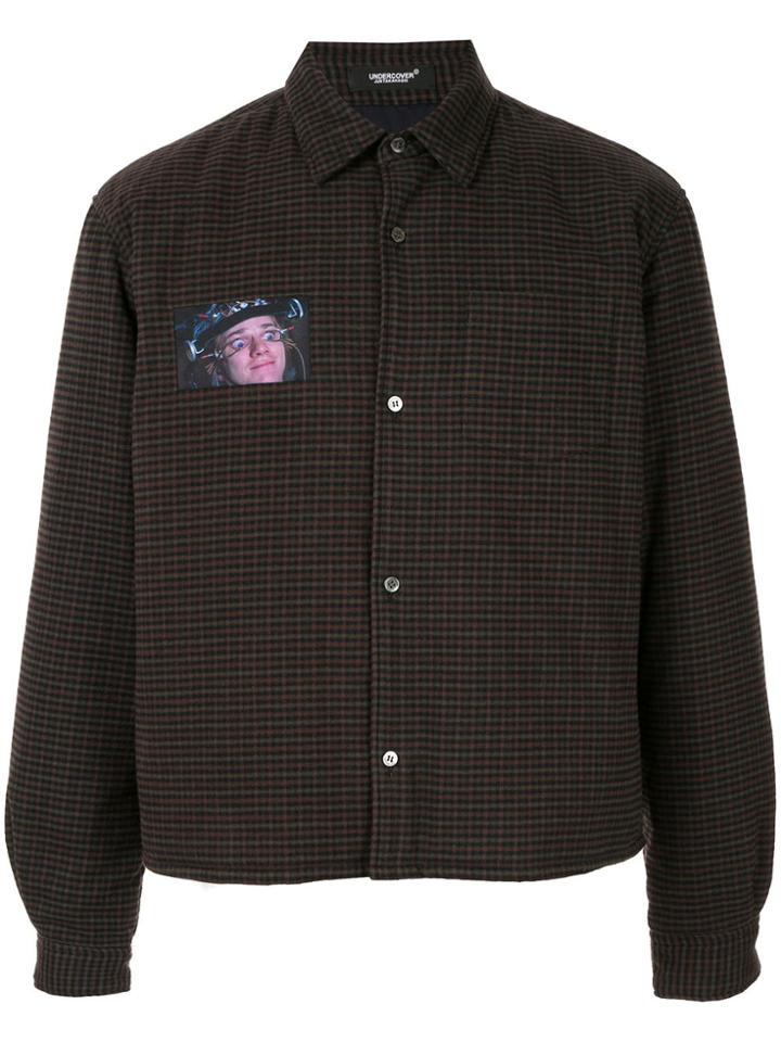 Undercover A Clockwork Orange Check Shirt - Brown