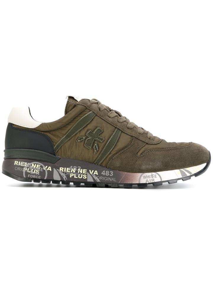 Premiata Lander Sneakers - Green