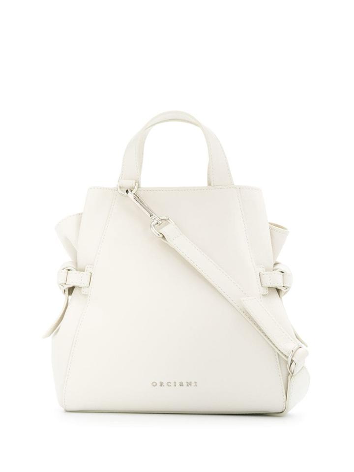 Orciani Small Fan Tote - Neutrals