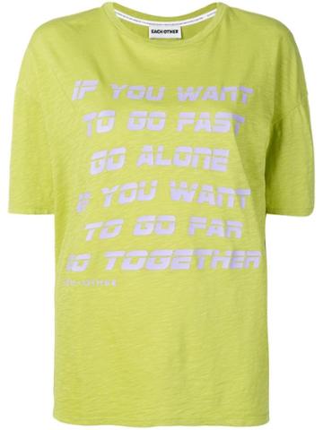 Each X Other - Green