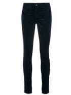 J Brand Crystal Skinny Jeans - Blue