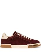 Dolce & Gabbana Portofino Low-top Sneakers - Red