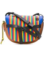 Loewe Gate Rainbow Small Shoulder Bag - Brown