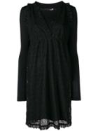 Love Moschino Layered Lace Midi Dress - Black