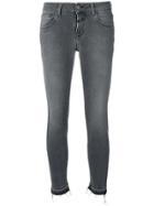 Closed Low Rise Skinny Jeans - Black