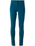 Roberto Cavalli Skinny Trousers, Women's, Size: 44, Green, Viscose/polyamide/spandex/elastane/polyester