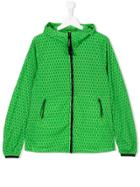 Cp Company Kids Goggle Detail Jacket - Green