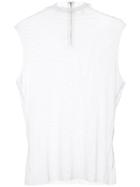 Taylor Sleeveless Undone Tunic - White