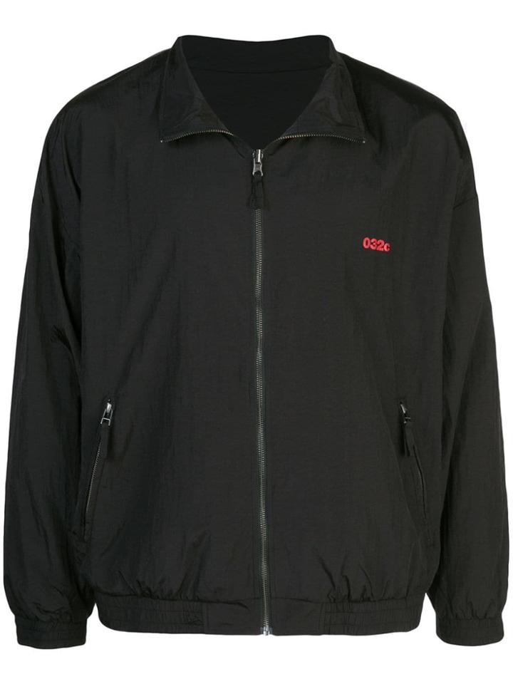 032c Zipped-up Jacket - Black