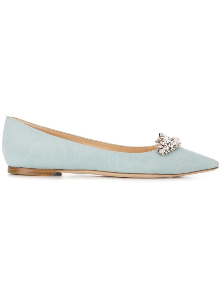 Jimmy Choo Romy Flats - Blue