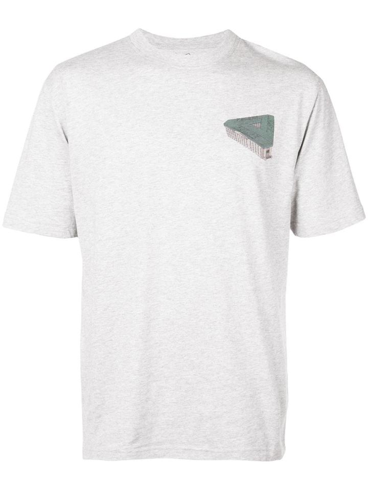 Palace Graphic Print T-shirt - Grey