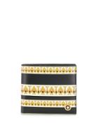 Versace Baroque Print Wallet - Black