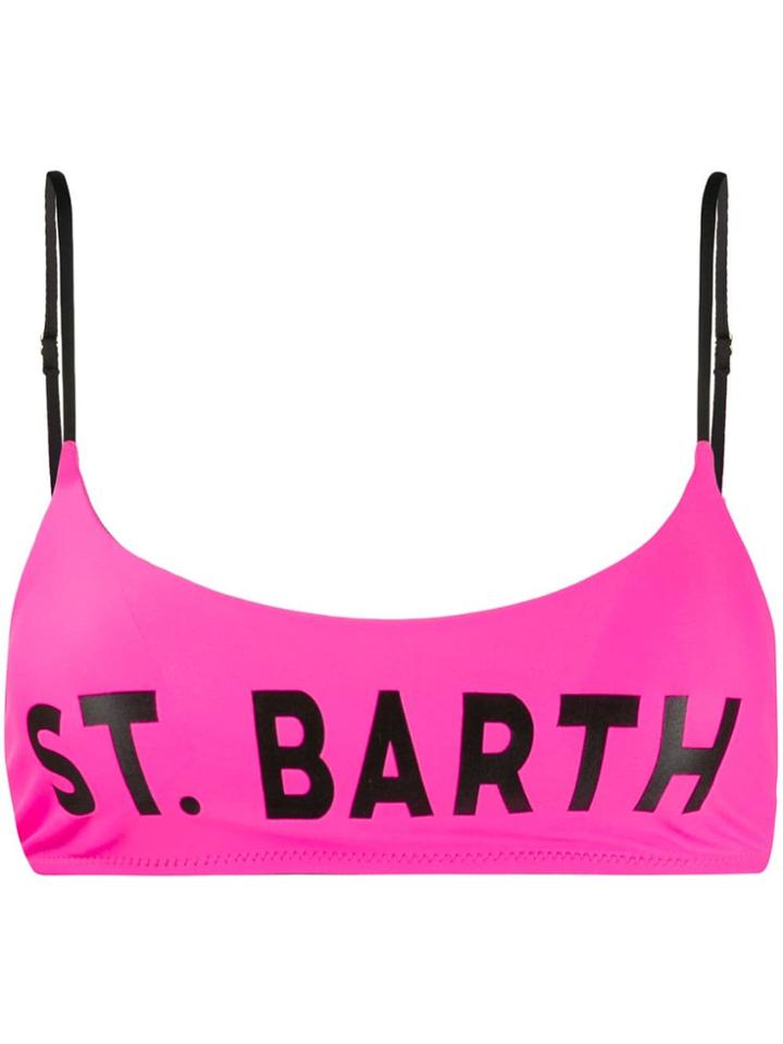 Mc2 Saint Barth Kids Judy Bikini Top - Pink