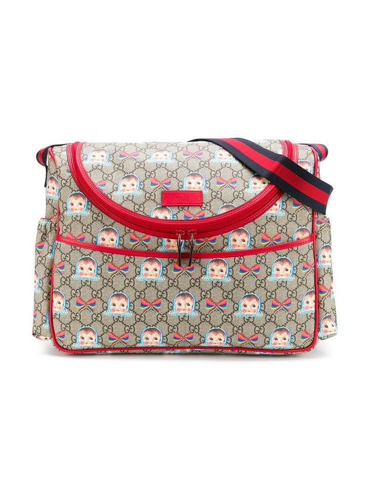 Gucci Kids Gg Print Changing Bag - Neutrals