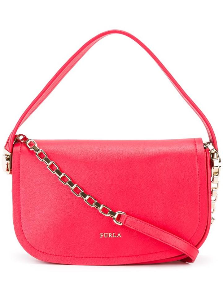 Furla 'luna' Shoulder Bag, Women's, Red
