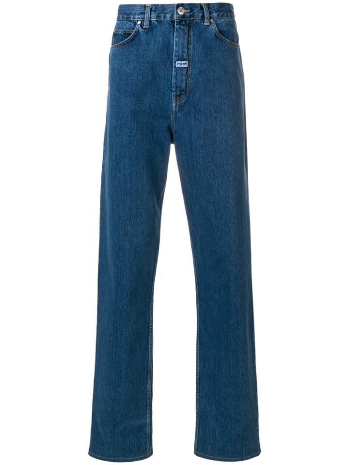 Martine Rose Loose Fit Jeans - Blue