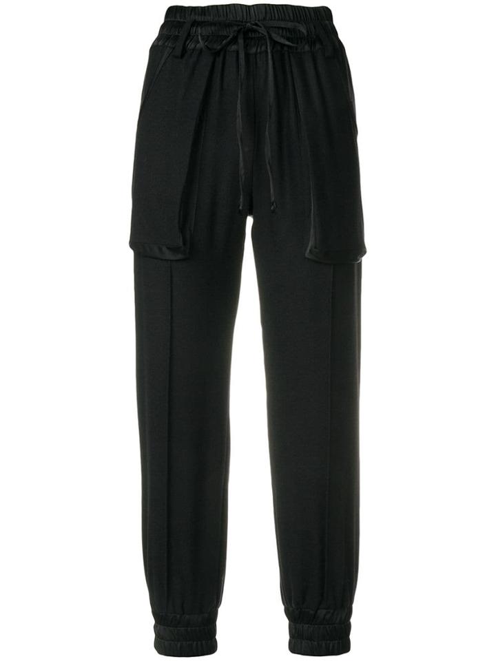 Andrea Ya'aqov Skinny Pocket Pants - Black