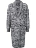 Obey Double Breasted Cardigan, Women's, Size: Xs, Black, Acrylic/wool