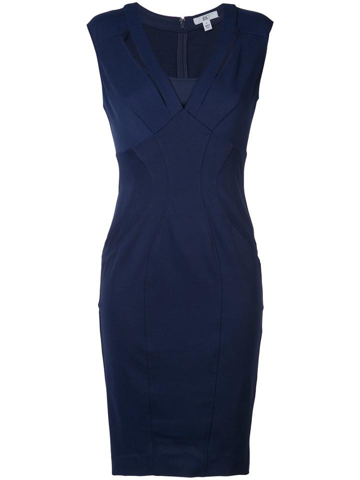 Zac Zac Posen - 'joni' Dress - Women - Spandex/elastane/polyester - 2, Blue, Spandex/elastane/polyester
