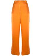 Asceno Straight Leg Trousers - Orange