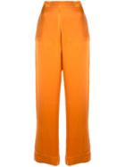 Asceno Straight Leg Trousers - Orange