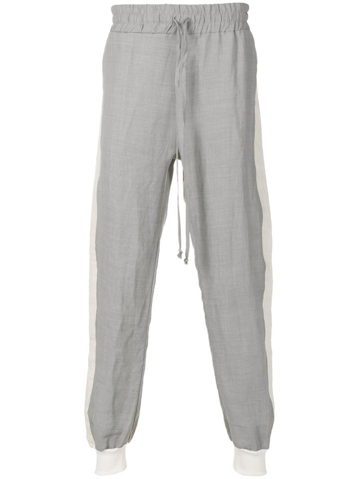 Lost & Found Ria Dunn Side Stripe Easy Pants - Grey