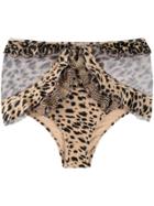 Zimmermann Allia High Waist Bikini Bottoms - Neutrals