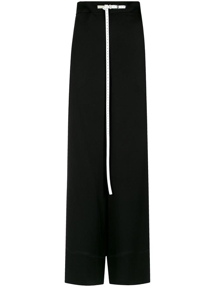Petar Petrov Lace-embroidered Trousers - Black