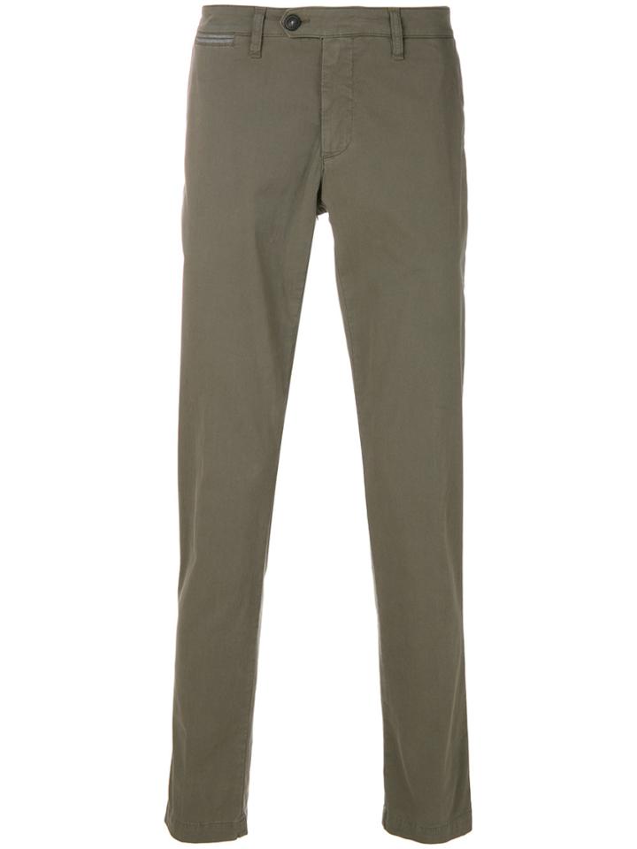 Eleventy Classic Chinos - Green