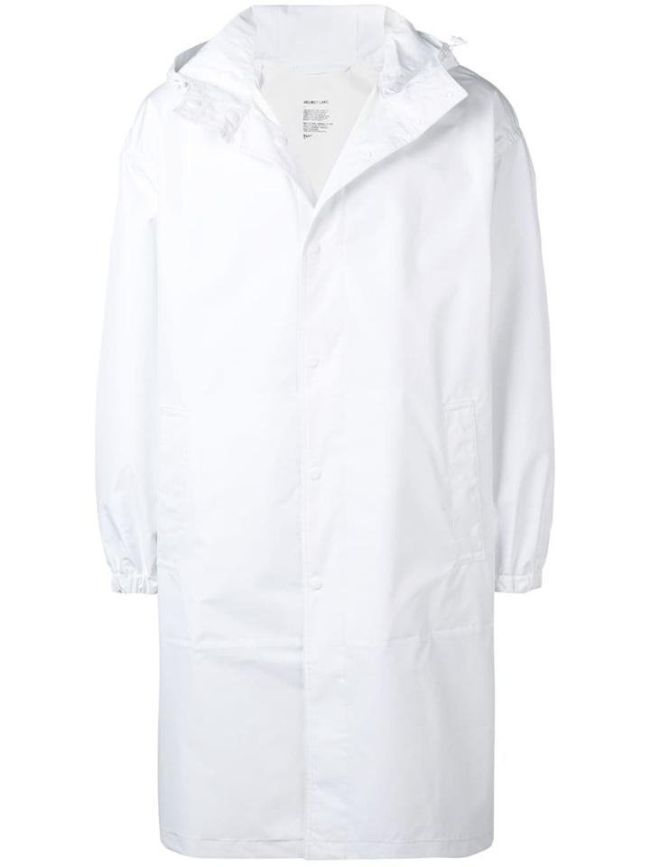 Helmut Lang Mid-length Trench Coat - White
