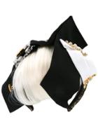 Dolce & Gabbana Embellished Brocade Headband, Women's, Black, Acetate/cotton/nylon/crystal