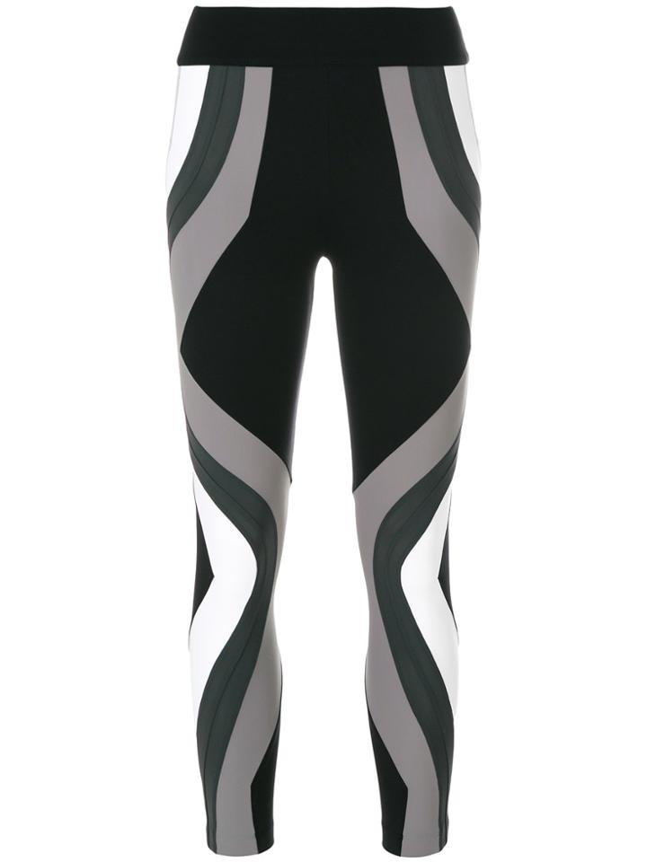 No Ka' Oi Printed Perfomance Leggings - Black