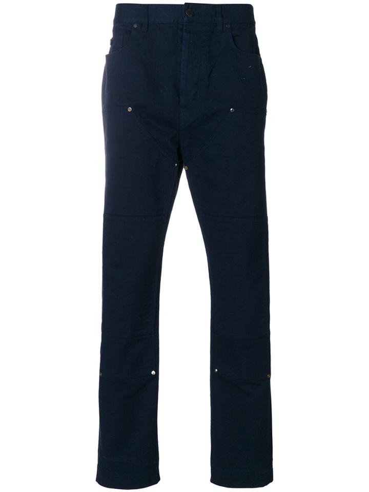 Lanvin Cargo-style Trousers - Blue