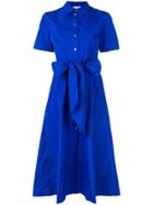 P.a.r.o.s.h. Midi Shirt Dress - Blue
