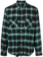 Amiri Checked Shirt - Black