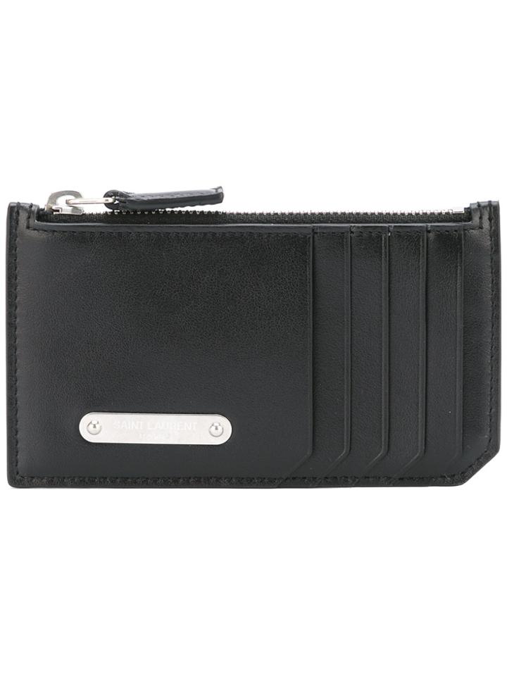 Saint Laurent Id Fragments Zip Pouch - Unavailable