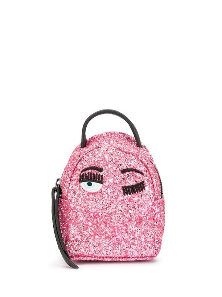 Chiara Ferragni Wink Glitter Backpack - Pink